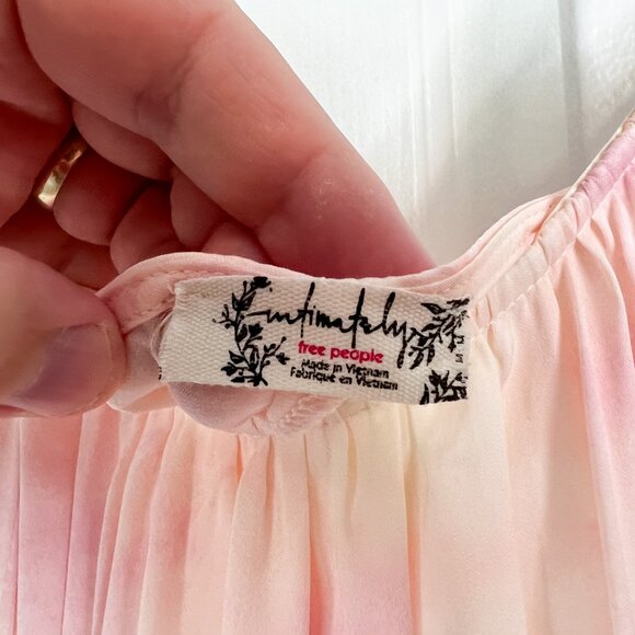 Free People Intimately Full On Tie Dye Long Slip Maxi Dress - Picture 6 of 8